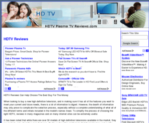 hdtvplasmatvreviews.com: HDTV Equipment
HDTV Equipment