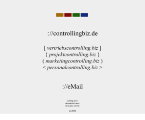 marketingcontrolling.biz: marketingcontrolling.biz
controllingbiz.de | projektcontrolling.biz vertriebscontrolling.biz personalcontrolling.biz marketingcontrolling.biz 