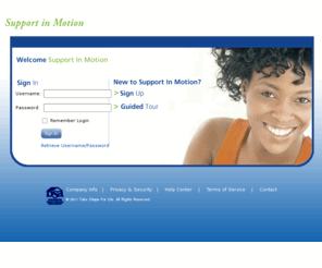 tsflsupportinmotion.com: Support In Motion: Support. Motivate. Succeed.
Become a Support In Motion member today! Lose weight, set and track personal goals and nutritional intake, get expert advice and support from the Support In Motion community. Getting fit has never been easier with our interactive daily diary.