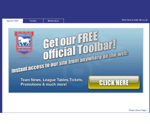 eon-trueblue.net: Ipswich Town | ITFC Scores, News, Transfers, Fixtures
The official Ipswich Town FC site with news, transfer rumours, online ticket sales, live match commentary, video highlights, player profiles, mobile content, wallpapers and more