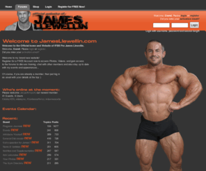 jamesllewellin.com: Welcome to the official home of IFBB Pro James Llewellin
Official Website of James Llewellin