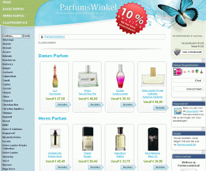 parfumswinkel.nl: Parfum winkel.nl - Parfums online bestellen en Eau de Parfum kopen!
Parfum online bestellen en Eau de parfum kopen! Eau de parfum online bestellen is eenvoudig. Ons assortiment biedt ±500 producten aan van alle bekende merken. Parfum kopen, Eau parfum bestellen!