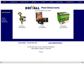 pest-deterrent.com: Pest Deterrent, UK Pest Deterrents Supplier
Pest Deterrent, Pest Deterrents, Drivall