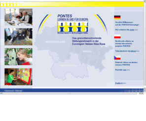 pontes-pontes.de: PONTES - LERNEN IN UND FÜR EUROPA - Brücken bauen in der Euroregion Neisse
