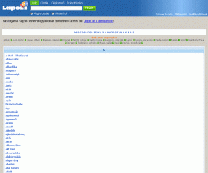 lapozz.hu: Lapozz.hu - kereső és linkgyűjtemény
Kereső és linkgyűjtemény
