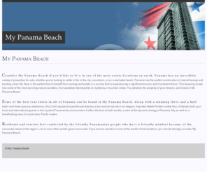 mypanamabeach.com: My Panama Beach
Visit one of Latin America's most pristine environments and take your next vacation to My Panama Beach.
