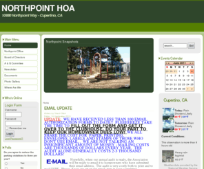 northpointhoa.com: Northpoint Home Owners Association - Home
northpointhoa.org is the site for the premier Cupertino Northpoint Home Owner Association