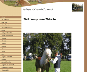 zonnehof.com: Home
Huisdieren (paarden) - Haflingerstal van de Zonnehof