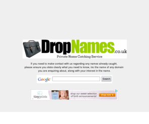 dropname.co.uk: DropNames | expiring domains | Backorders | Private drop catching service
Private dropcatching service to catch expired domain names