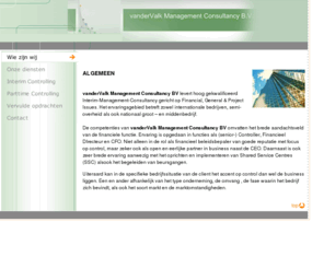 vandervalk-mc.com: Wie zijn wij
Interim (Part-time) Controller