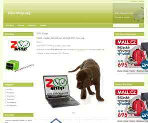 zoo-shop.org: ZOO Shop - ZOO Shop. Granule pro psy a kočky té nejvyšší kvality.
ZOO Shop Granule pro psy