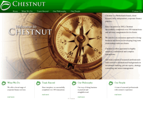 chestnutfinance.com: Chestnut - Home
Chestnut is an independent corporate finance and investment management firm.