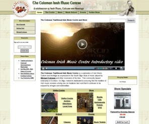 colemanirishmusic.com: Coleman Traditional Irish Music Centre and Online Store
The Coleman Traditional Irish Music Centre and Online Store, Gurteen, Co.Sligo is visitor centre, music store and concert venue. Buy Music in our online Store and See listings of events for concerts and planned classes at the Coleman Centre.