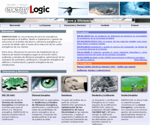 energylogic.es: energyLogic empresa especializada en eficiencia energtica y ahorro de energa
energyLogic le ofrece servicios de certificacin energtica y simulacin, auditoras energticas, optimizacin de contratos de suministro e implantacin de Sistemas de Gestin Energtica segn la norma EN 16001.
