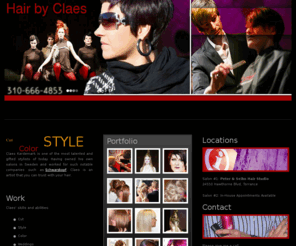hairbyclaes.com: Hair by Claes :: Cut and Styling by Claes Kardemark
Hair cuts, styling, coloring by Claes Kardemark