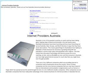 internetprovidersaustralia.com: Internet Providers Australia
Get connected, Australia. Check out our free Australia internet provider directory!.