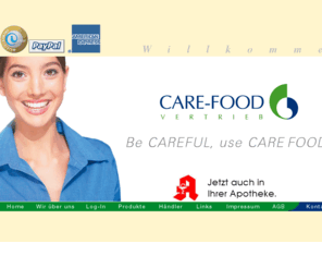 macapur.com: CARE-FOOD
Ihr Partner fr hochwertige Nahrungsergnzungsmittel und mehr...