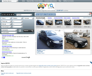 ooyyo.es: Coches segunda mano, Coches ocasión, Coches usados, Vehículos de ocasión  - OOYYO
Coches segunda mano, Coches occasion, Coches usados, Vehículos de ocasión, Coches, coches baratos, Ofertas coches