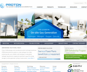 protonenergy.com: Proton Energy Systems
