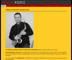 shannonpiercesax.com: Shannon Pierce
new jersey music lessons, nj music lessons, music teacher, teaching students how to play saxophone through lessons setup with Shannon Pierce