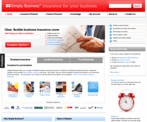 simply-invoice-discounting.com: Business Insurance - tailored cover with up to 50% no claims bonus
Compare business insurance including public liability, professional indemnity and landlord. Buy online or through our UK call centre.