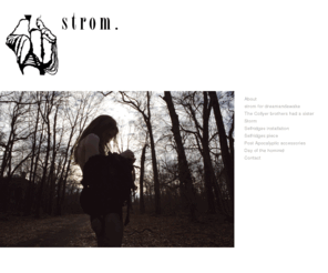 str-om.net: strom.
Strom (Maria Sikstrm) is a London based textile & knitwear designer, graduated with a BA in Textile Design from Central Saint Martins in 2010. 