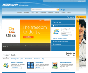 windowsvistareview.com: Microsoft.com Home Page
Get product information, support, and news from Microsoft.