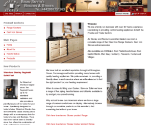 boilersandstovesni.co.uk: Brian Smyth's Rayburn & Stanley Range Cookers and Stoves
Boilers and Stoves provide Quality Cast Iron Range Cookers and Stoves from Waterford Stanley and Aga Rayburn. Central Heating cookers capable of up to 30 radiators all the way down to heating Domestic Hot water only, Cooking only cookers are also available. Cast iron stoves also available up to 20kW. Flue pipes and cooker spare parts are available for most Stanley and Rayburn Cast Iron Cookers and Stoves. We have been suppliers for heating appliances in Northern Ireland and Ireland for over 30years.