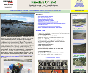 fontenellereservoir.com: Pinedale Wyoming, Pinedale Online
Pinedale Online. Pinedale news, visitor info, event calendar, pinedale outdoors, links to businesses.