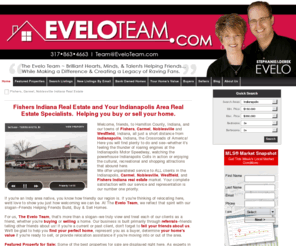 viewhomesinindy.com: Fishers, Carmel, Noblesville Indiana Real Estate - The Evelo Team Real Estate
Fishers, Carmel, Noblesville Indiana Real Estate - The Evelo Team Real Estate