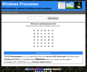 windowsprocess.info: Windows Processes
Windows Processes