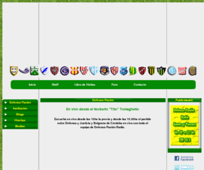 defensapasion.com: Club Social y Deportivo Defensa y Justicia
Todo sobre el Club Defensa y Justicia