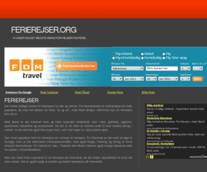 ferierejser.org: Ferierejser.org - vi viser dig det bedste inden for rejser og ferie
