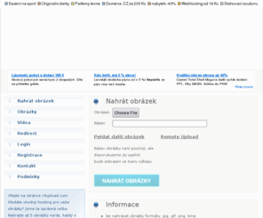 r3upload.com: r3upload.com - Upload obrzk zdarma
Upload obrzk, tvorba alb - prav msto pro vae obrzky