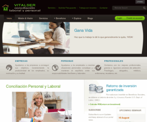 vitalser.com: Vitalser, Conciliación Personal y Laboral
Vitalser, Conciliación laboral y personal