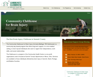 biclubhouse.org: Community Clubhouse for Brain Injury
Community Clubhouse for Brain Injury is a non-profit organization that offers long term support, in a non-medical setting, to brain injured individuals who want to regain their independence. Our members are from Summit, Stark, Portage, Medina Countries.