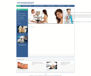 enfermedadesdelapiel.biz: Enfermedades Frecuentes de la piel - www.enfermedadesdelapiel.biz
Nuestra web está dedicada a todos los pacientes que sufren alguna enfermedad de la piel y
anexos (uñas, pelo, genitales)