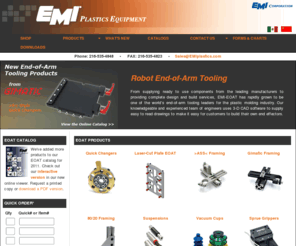 eoatsource.com: End-of-Arm Tooling & EOAT Systems | EMIplastics.com
Get end-of-arm tooling components from major manufacturers and design assistance from our engineers.