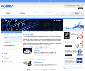 fluorescencelifetimes.com: Fluorescence Lifetime Spectrofluorometers FLIM | HORIBA Jobin Yvon - HORIBA
Fluorescence Lifetime Spectrofluorometers from HORIBA Jobin Yvon. MF2, TCSPC FluoroMax, TCSPC FluoroLog, FluoroCube, and Urassay are research-grade fluorescence lifetime systems