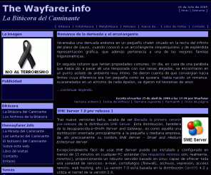 thewayfarer.info: The Wayfarer.info - La Bitácora del Caminante
Cuaderno de bitácora de Wayfarer, donde se habla de actualidad, música celta, poesía, humor, historias, fotografía, percusiones... y Mike Oldfield.