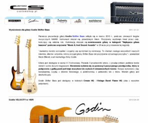 customshop.pl: customshop.pl - Sprzęt audio i instrumenty muzyczne firm: VHT Soldano ProCo Sound Godin Seagull - gitara gitary wzmacniacz wzmacniacze bas bass piec combo kombo muzyka dźwięk procesor procesory głośnik kolumna głośnikowa paczka
