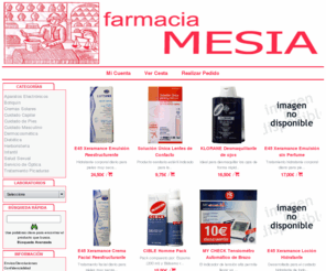 farmaciamesia.com:  Farmacia Mesia Online - Farmacia Online
Farmacia y Parafarmacia Mesia Online, farmacia 24 horas abierto, servicios y precios excelentes.