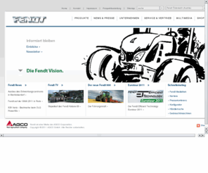 fendt.at: Willkommen bei Fendt Österreich - AGCO GmbH
Fendt ist eine führende Marke des Agco Konzerns.