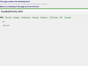 fussball-echo.info: Willkommen beim Fussball-Echo
Fussballportal für Mittelfranken-Süd