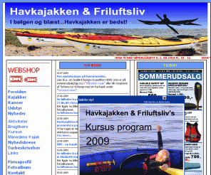 havkajakken.dk: Havkajakken & Frilufstliv ApS
