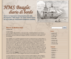 hmsbeagle.it: HMS Beagle: diario di bordo
