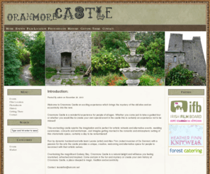 oranmorecastle.com: Oranmore Castle Homepage
The Official website for Oranmore Castle, Oranmore, Co. Galway.