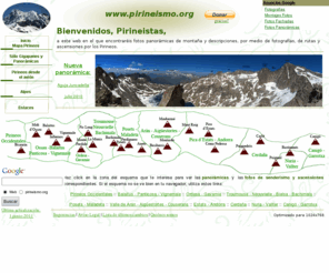 pirineismo.org: Pirineismo: Fotografías de los Pirineos, Panorámicas
Fotografías de montaña