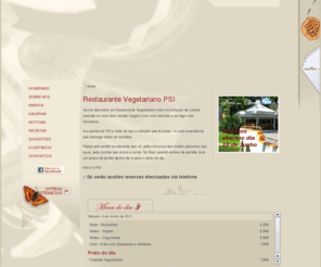 restaurante-psi.com: Restaurante Vegetariano PSI
Restaurante Vegetariano