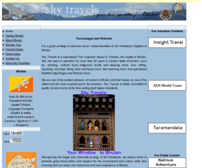 bhutansky.com: Sky Travels
sky travels page